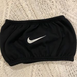 nike bandeau top and shorts set